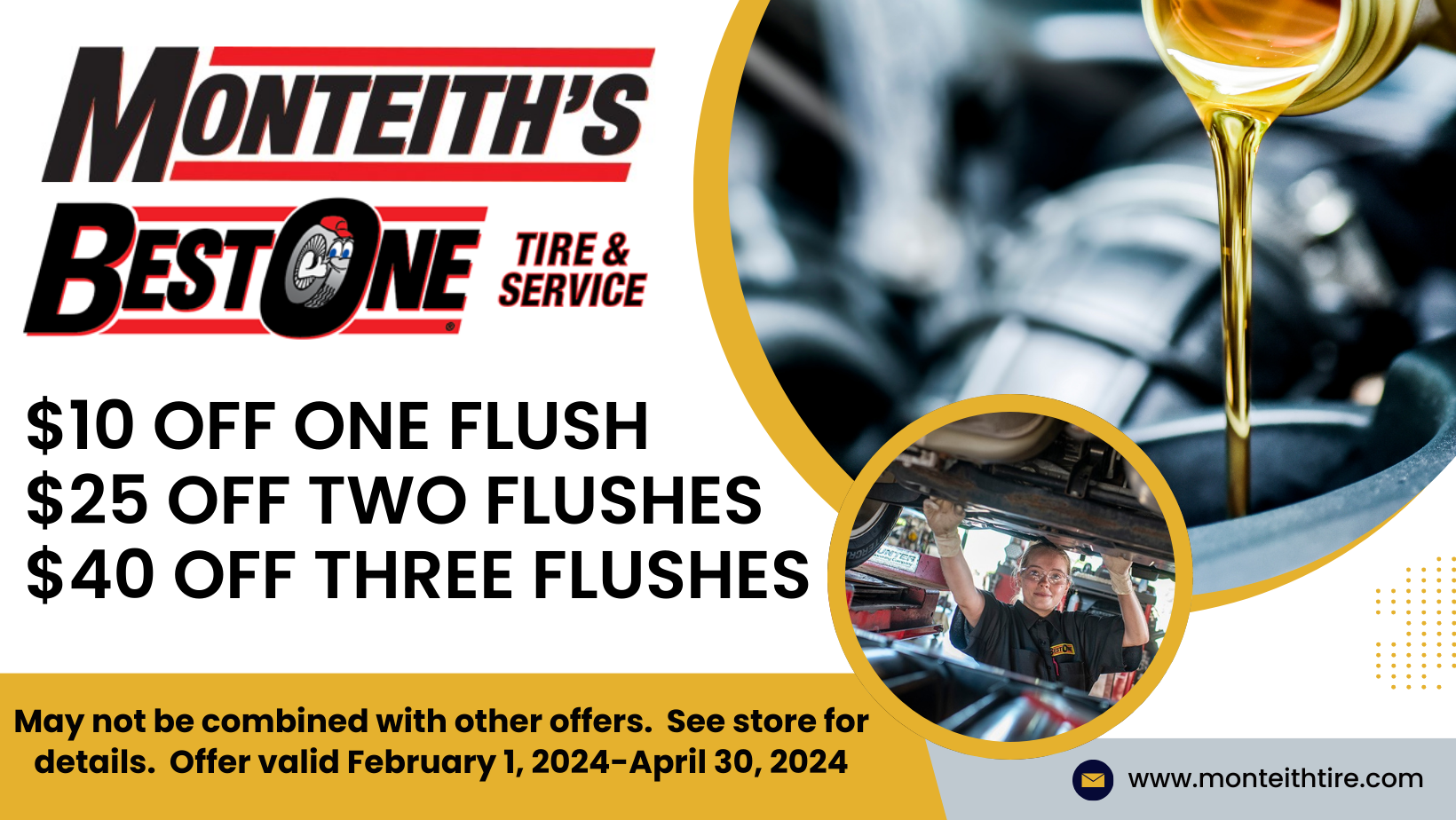 Monteith's BestOne Tire & Service Tires & Auto Care