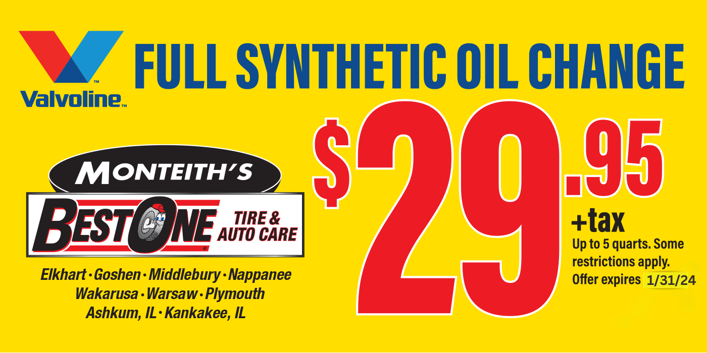 Monteith's BestOne Tire & Service Elkhart, IN Tires & Auto Care